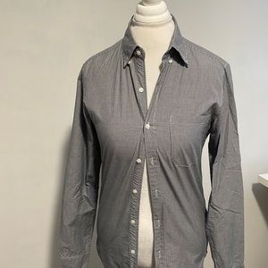 Men’s J.Crew XS Button down dress shirt blue and white check